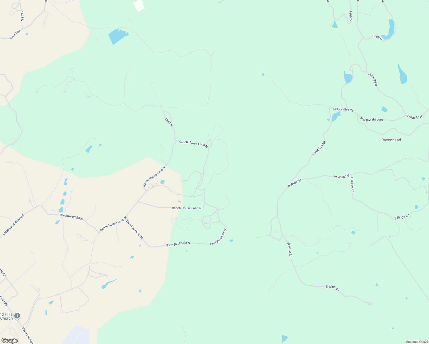 map of restaurants, bars, coffee shops, grocery stores, and more near 1298 North in Kerr County