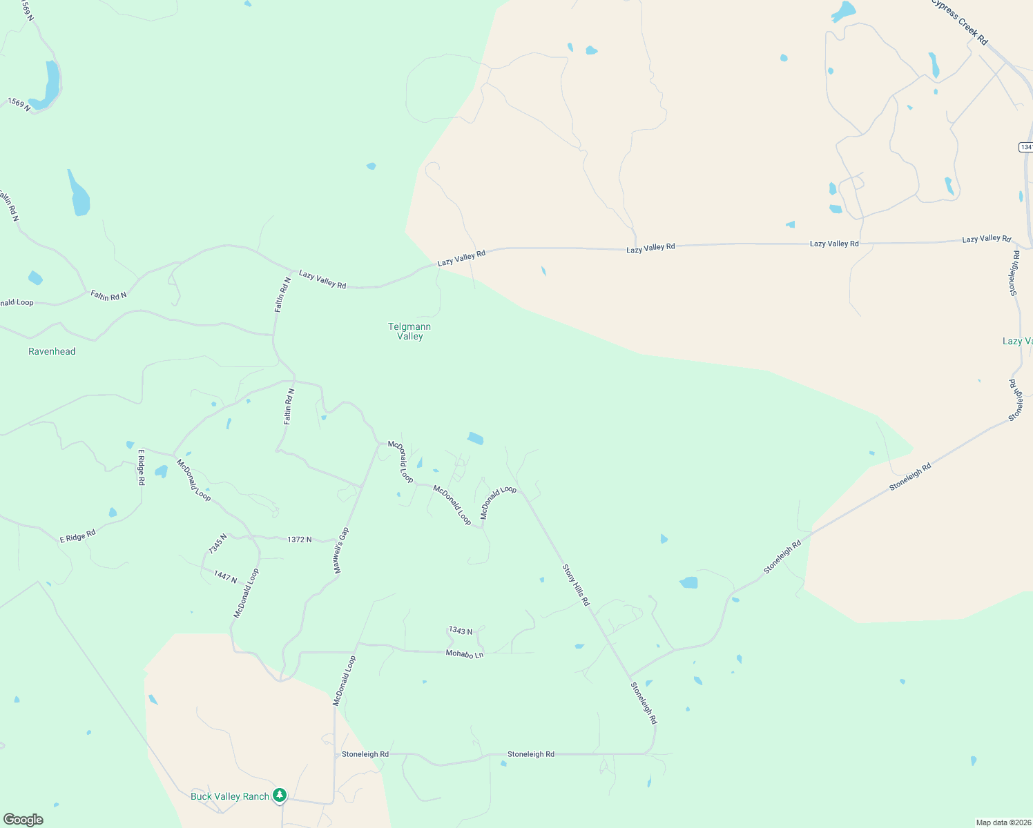 map of restaurants, bars, coffee shops, grocery stores, and more near 135 Feather Ridge Road in Center Point