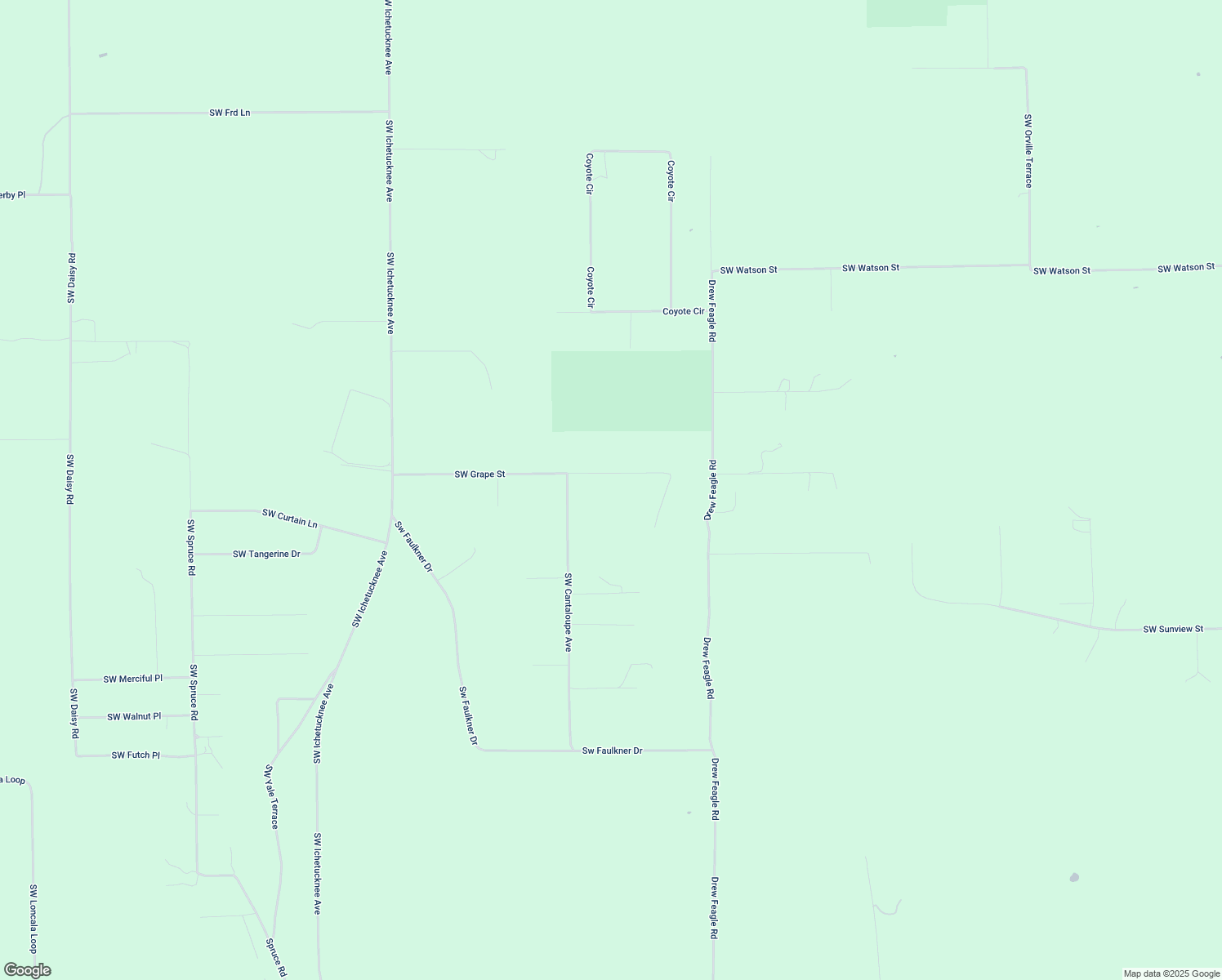 map of restaurants, bars, coffee shops, grocery stores, and more near 802 Southwest Grape Street in Lake City