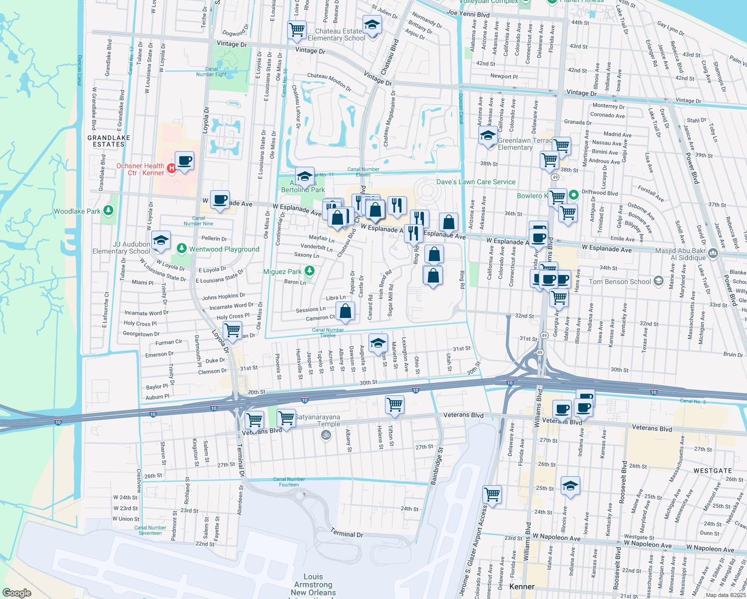 3244 Canard Road, Kenner LA Walk Score