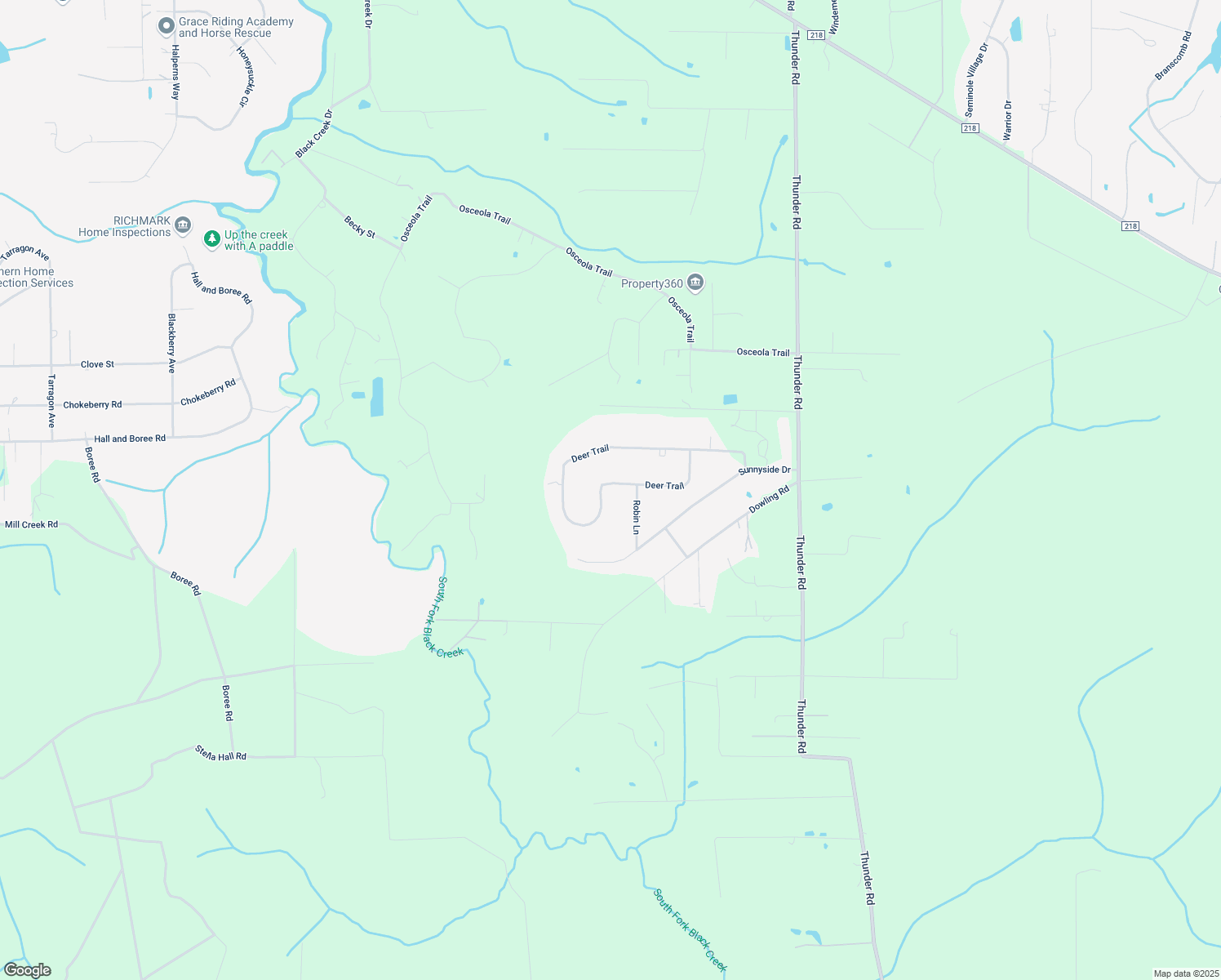 map of restaurants, bars, coffee shops, grocery stores, and more near 4214 Deer Trail in Middleburg
