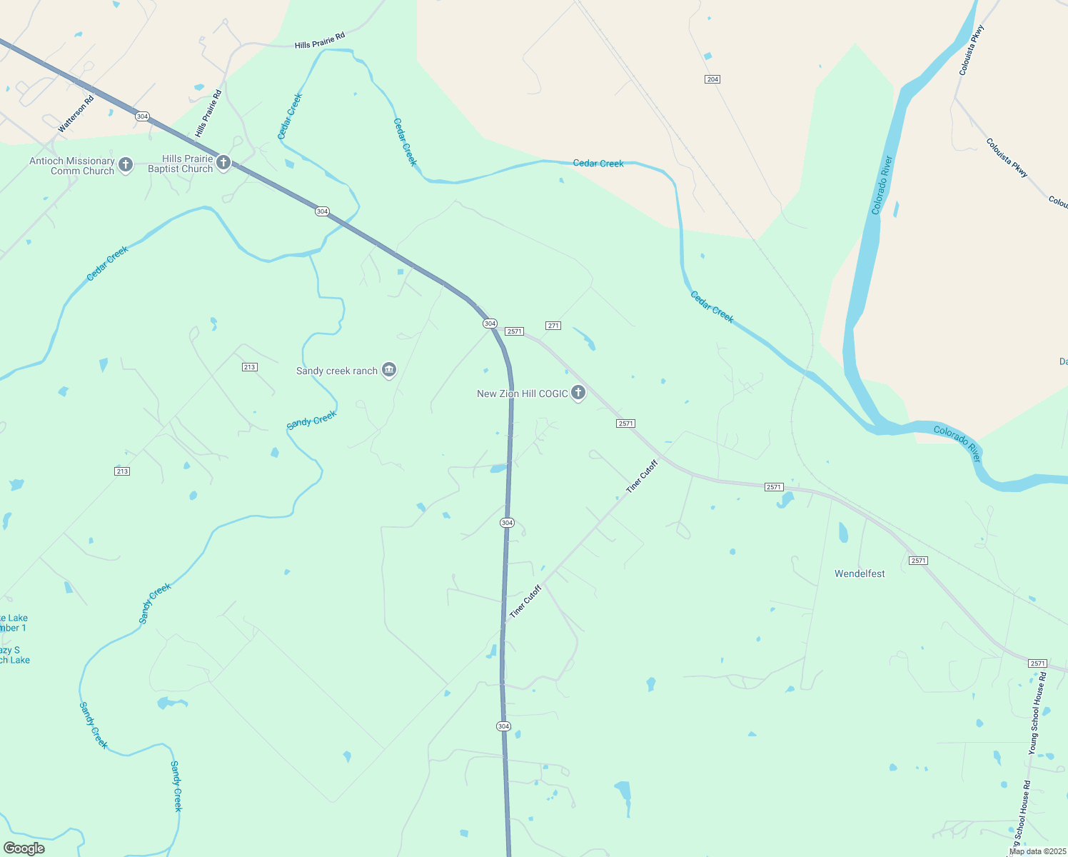 map of restaurants, bars, coffee shops, grocery stores, and more near 126 Sunset Lane in Smithville