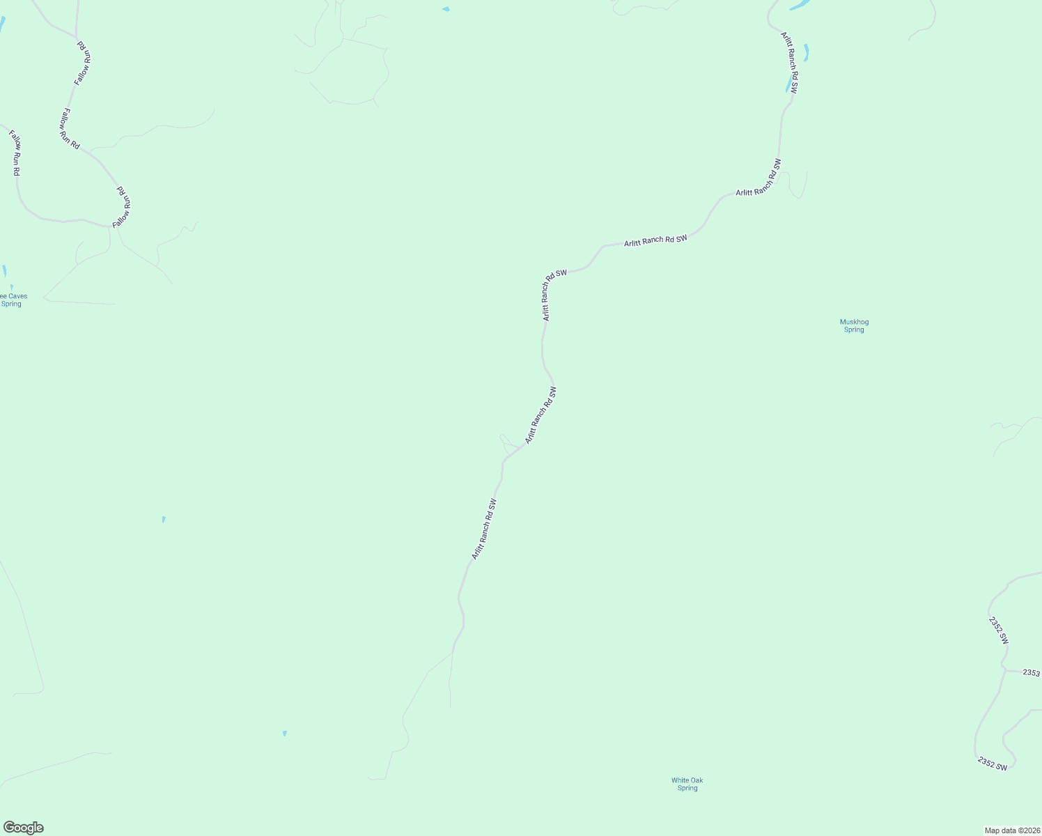 map of restaurants, bars, coffee shops, grocery stores, and more near Arlitt Ranch Road Southwest in Hunt