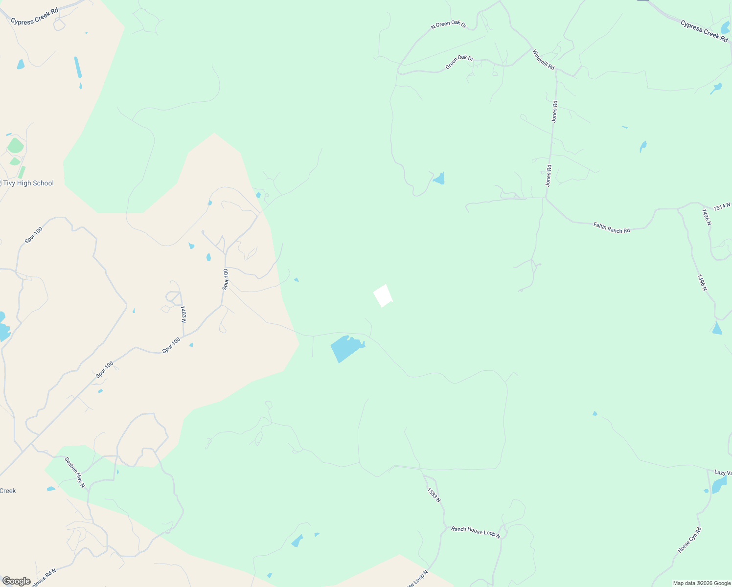 map of restaurants, bars, coffee shops, grocery stores, and more near 140 Twin Springs Road North in Kerrville