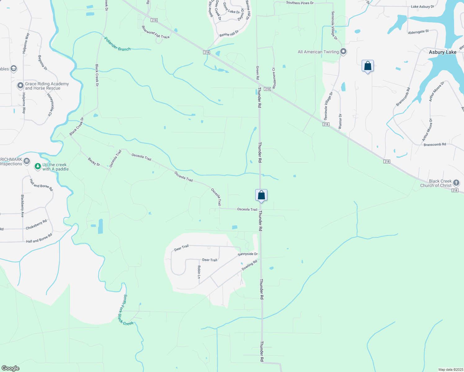 map of restaurants, bars, coffee shops, grocery stores, and more near 3176 Valley View Crest in Middleburg