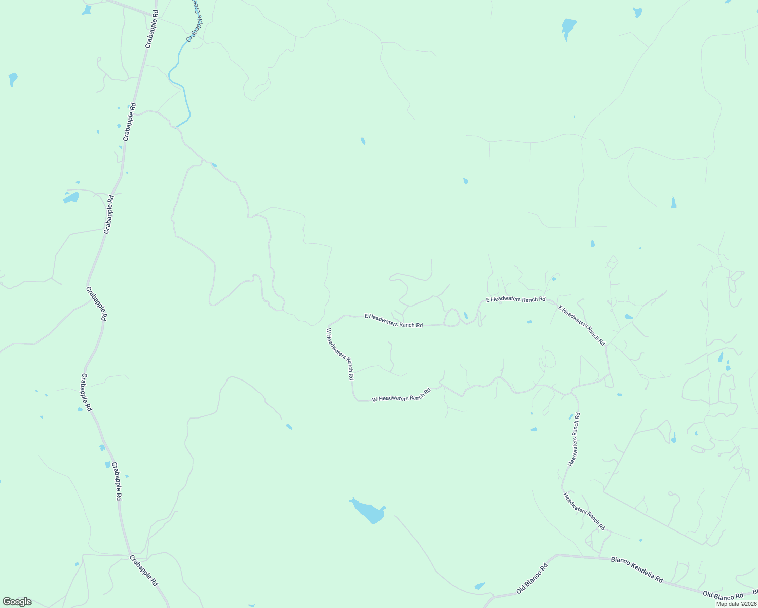 map of restaurants, bars, coffee shops, grocery stores, and more near 407 East Headwaters Ranch Road in Kendalia