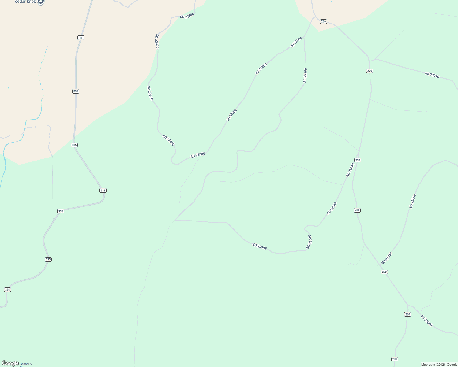 map of restaurants, bars, coffee shops, grocery stores, and more near 22850 South Dakota 5200 in Rocksprings