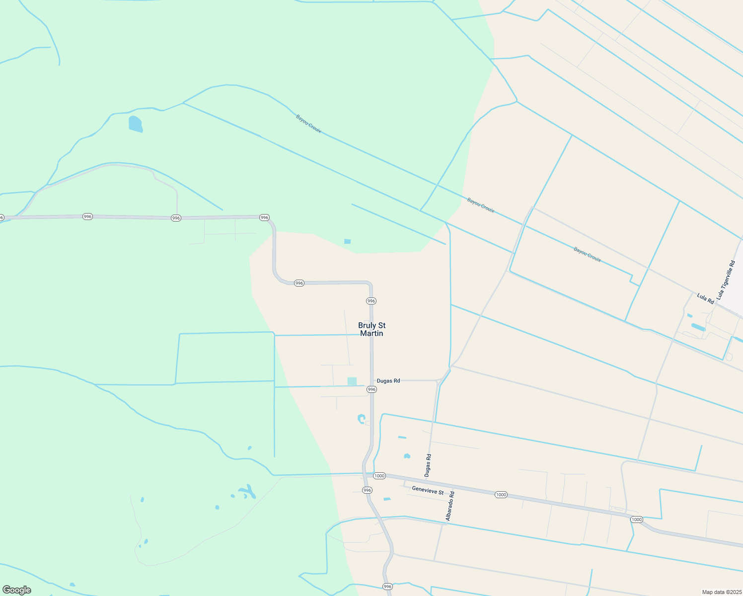 map of restaurants, bars, coffee shops, grocery stores, and more near Highway 996 in Belle Rose