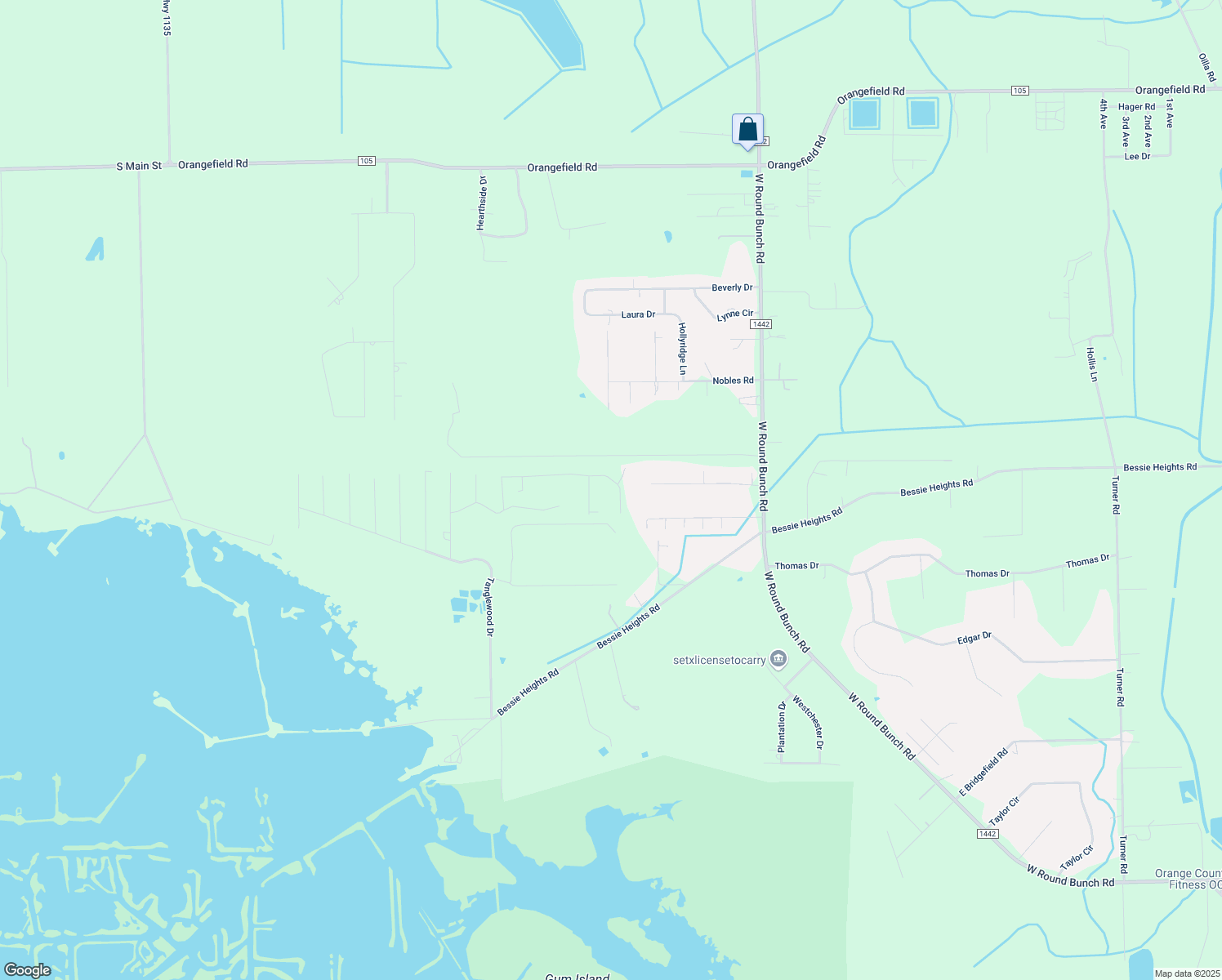 map of restaurants, bars, coffee shops, grocery stores, and more near 9545 Grapevine Drive in Orange