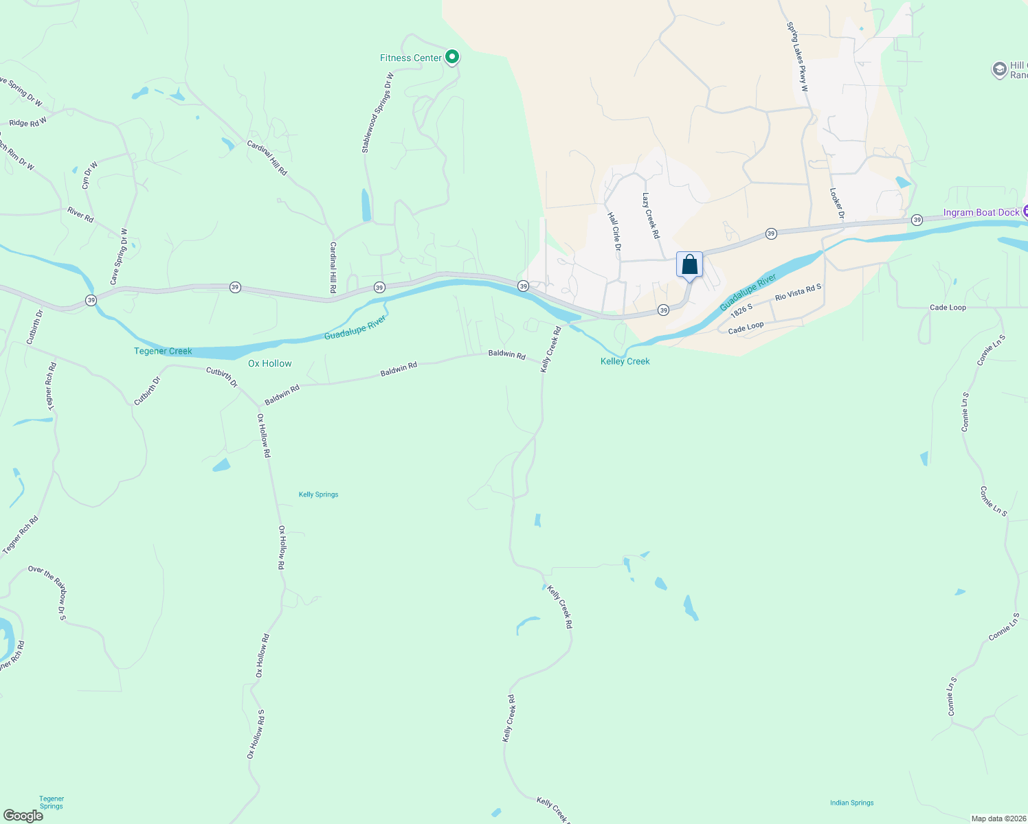 map of restaurants, bars, coffee shops, grocery stores, and more near 203 Huntleigh Road South in Hunt