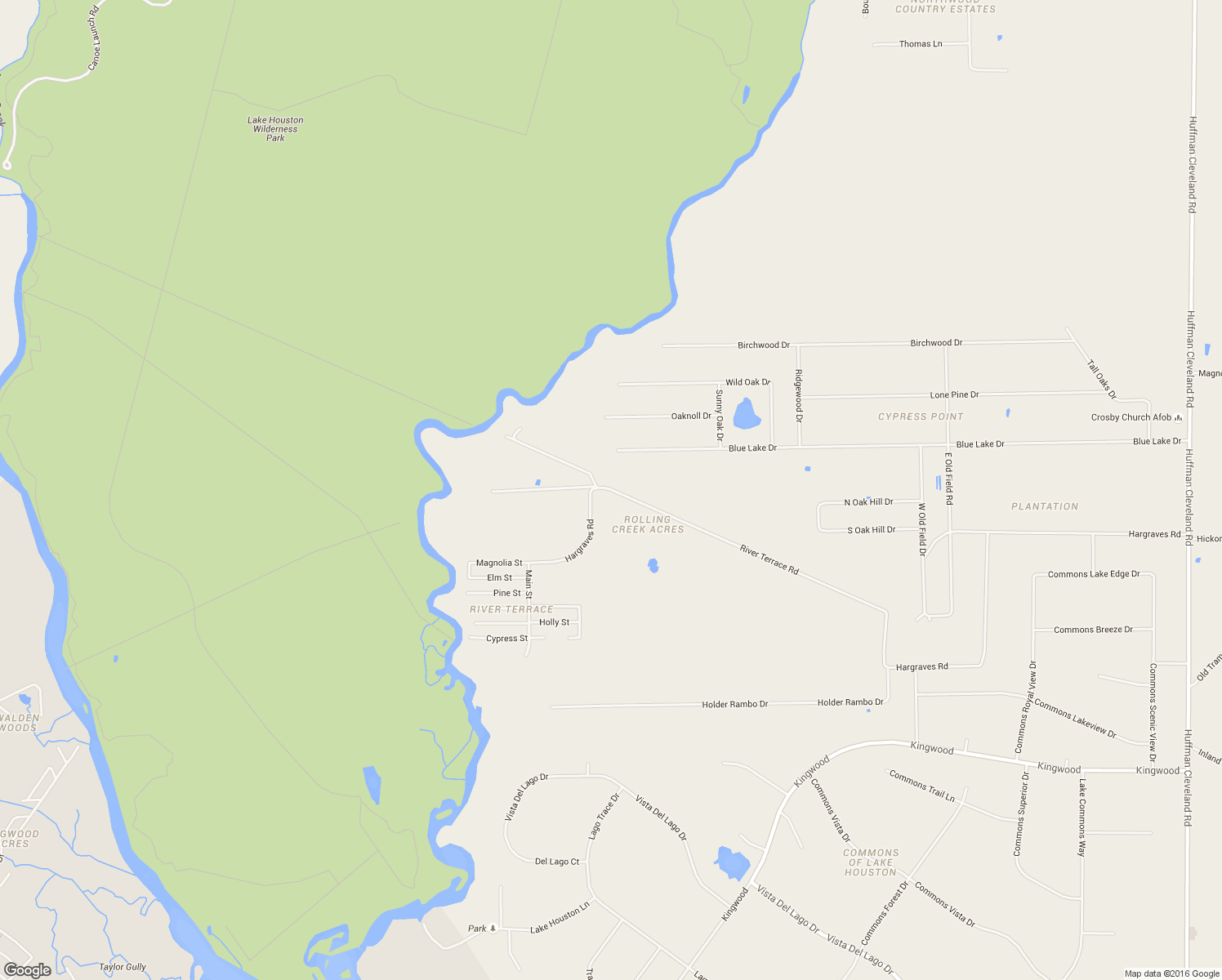 map of restaurants, bars, coffee shops, grocery stores, and more near 2911 Hargraves Road in Huffman