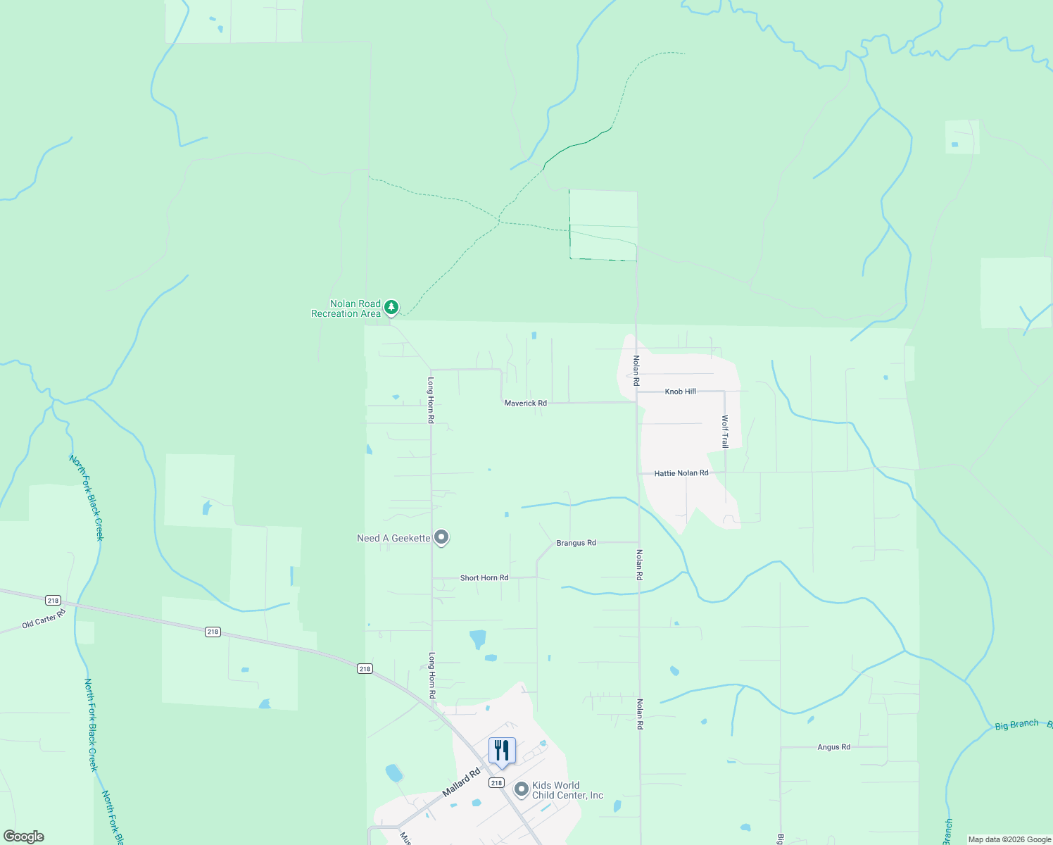 map of restaurants, bars, coffee shops, grocery stores, and more near 5679 Maverick Road in Middleburg