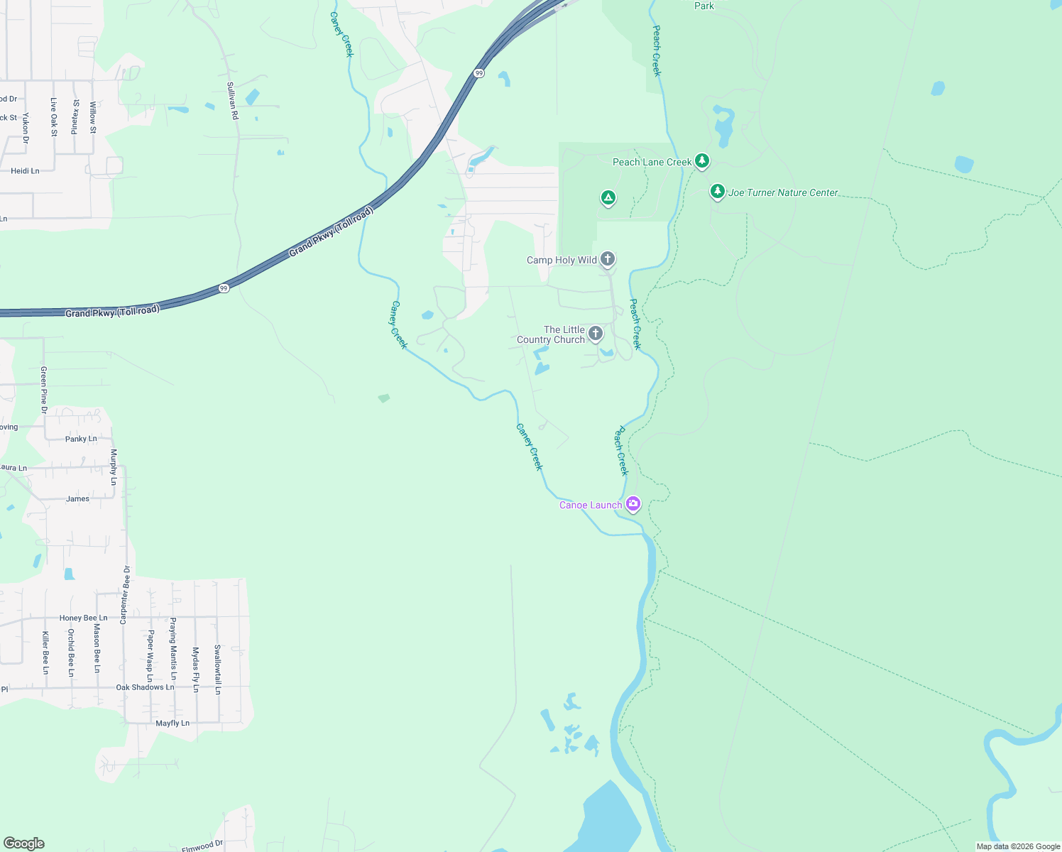 map of restaurants, bars, coffee shops, grocery stores, and more near 22108 Carol Rd in New Caney