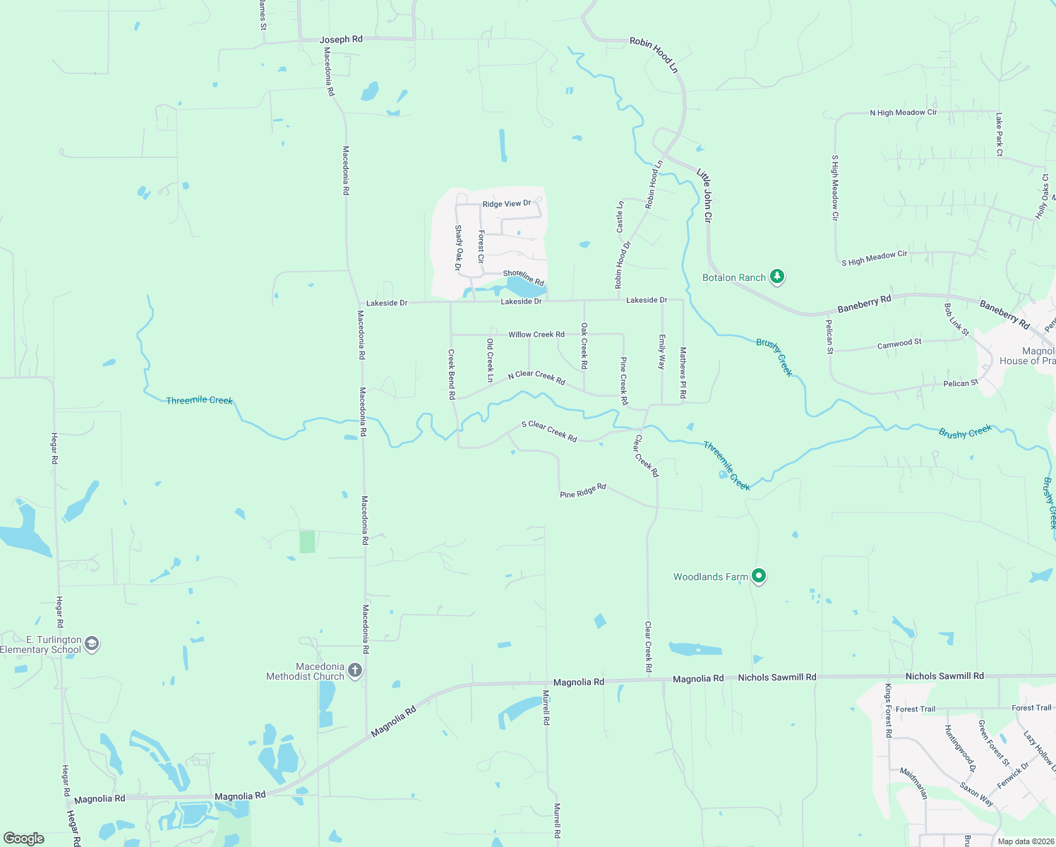map of restaurants, bars, coffee shops, grocery stores, and more near 25272 South Clear Creek Road in Hockley