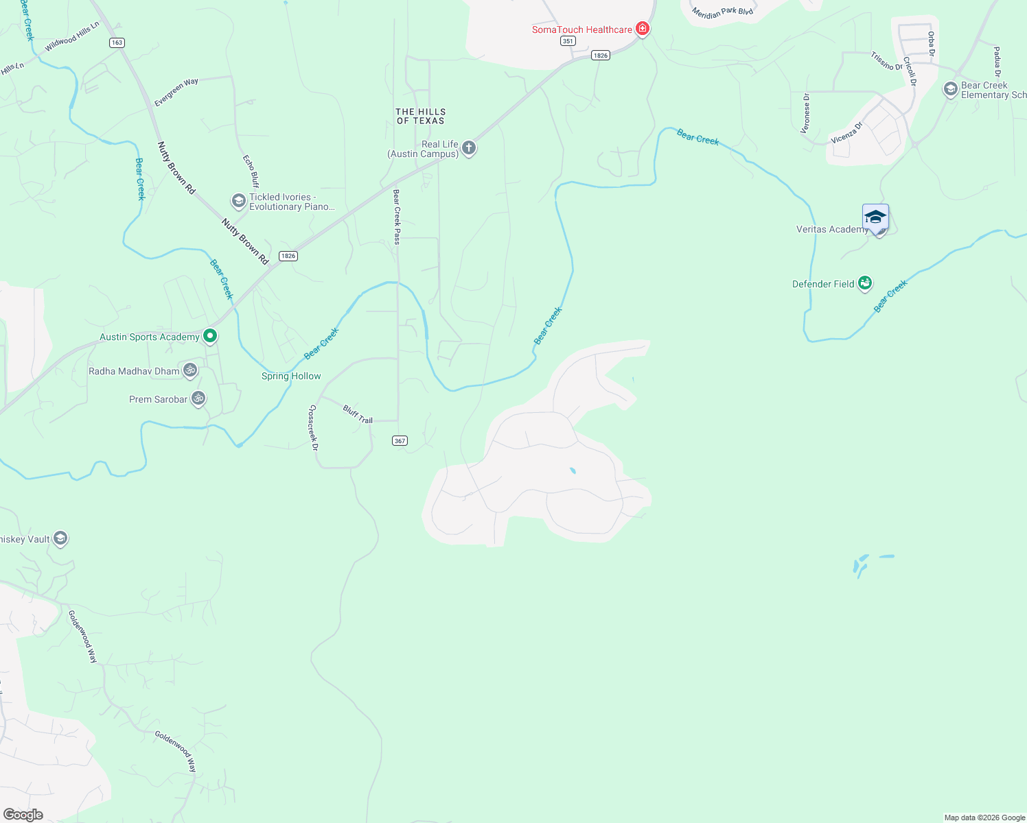 map of restaurants, bars, coffee shops, grocery stores, and more near 377 Jacksdaw Drive in Austin