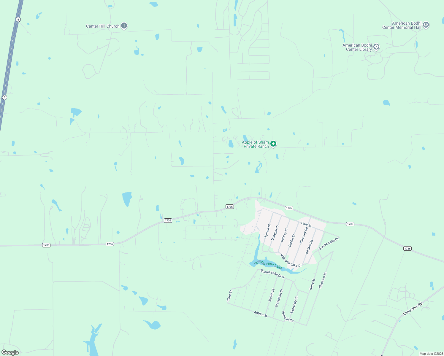map of restaurants, bars, coffee shops, grocery stores, and more near 27138 Muckelroy Road in Hempstead