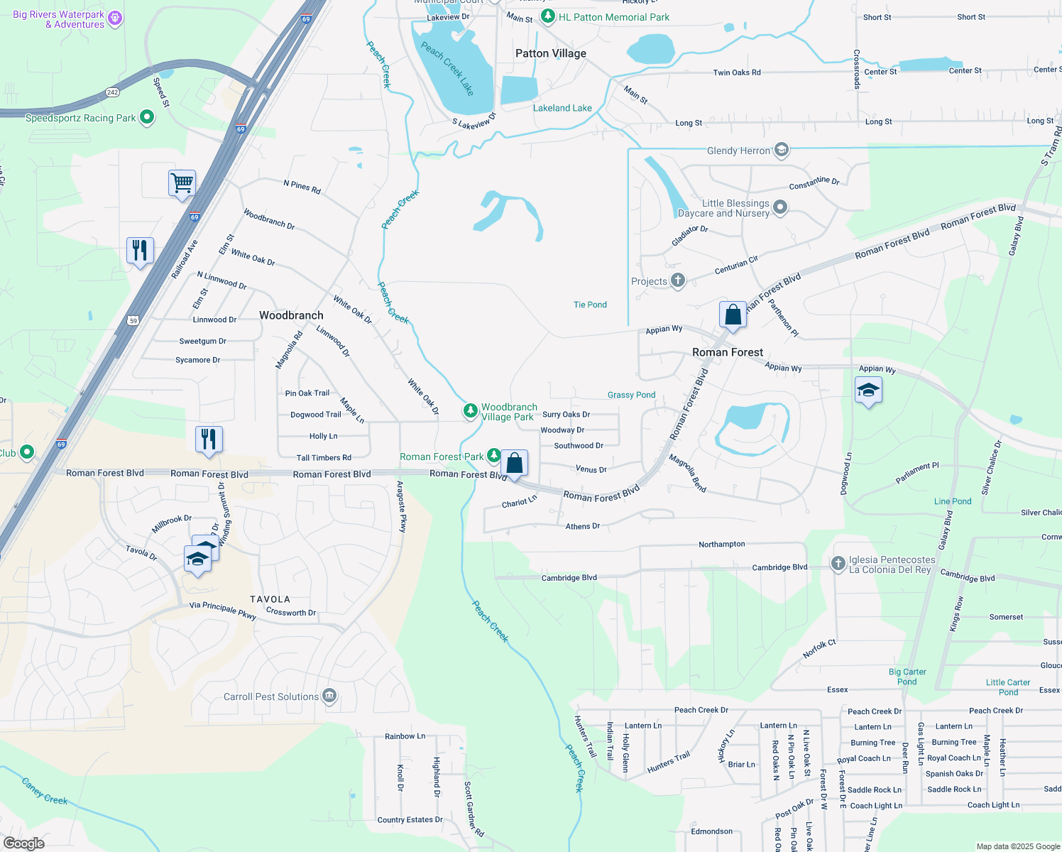 1763 Woodway Drive, New Caney TX Walk Score