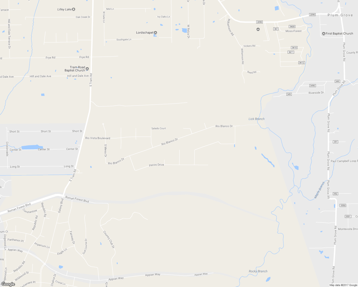 map of restaurants, bars, coffee shops, grocery stores, and more near 27644 Rio Blanco Drive in Splendora