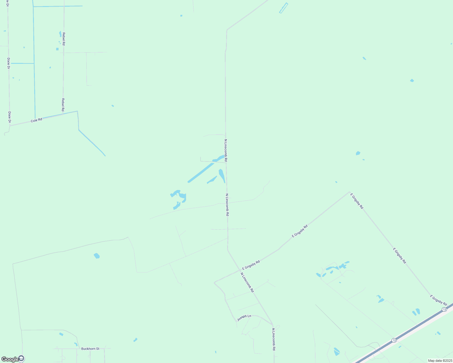 map of restaurants, bars, coffee shops, grocery stores, and more near 7473 North Linscomb Road in Vidor