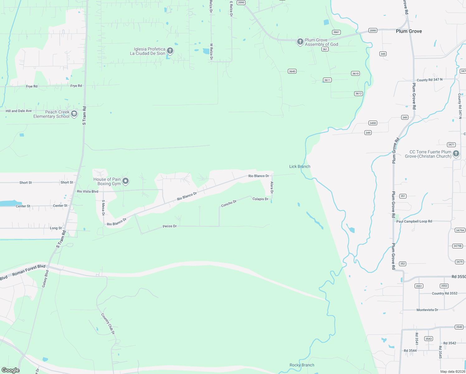 map of restaurants, bars, coffee shops, grocery stores, and more near 27696 Rio Blanco Drive in Splendora