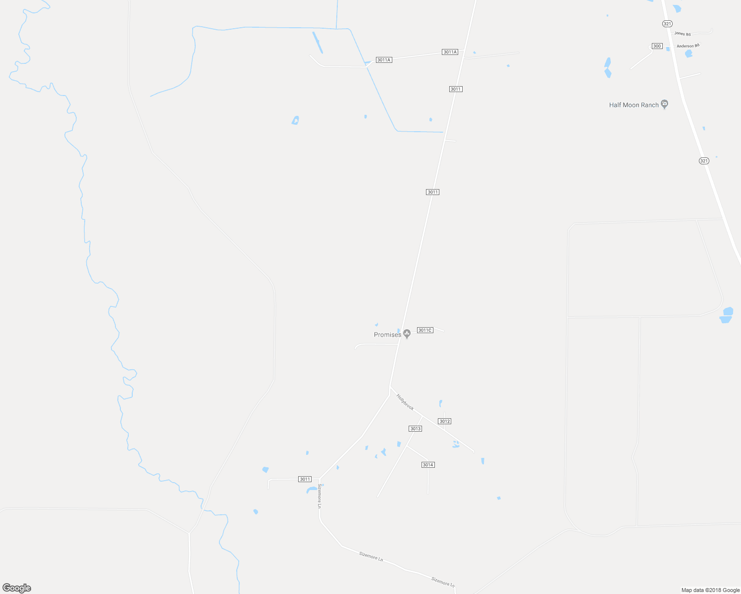 map of restaurants, bars, coffee shops, grocery stores, and more near 2250 County Road 3011 in Dayton