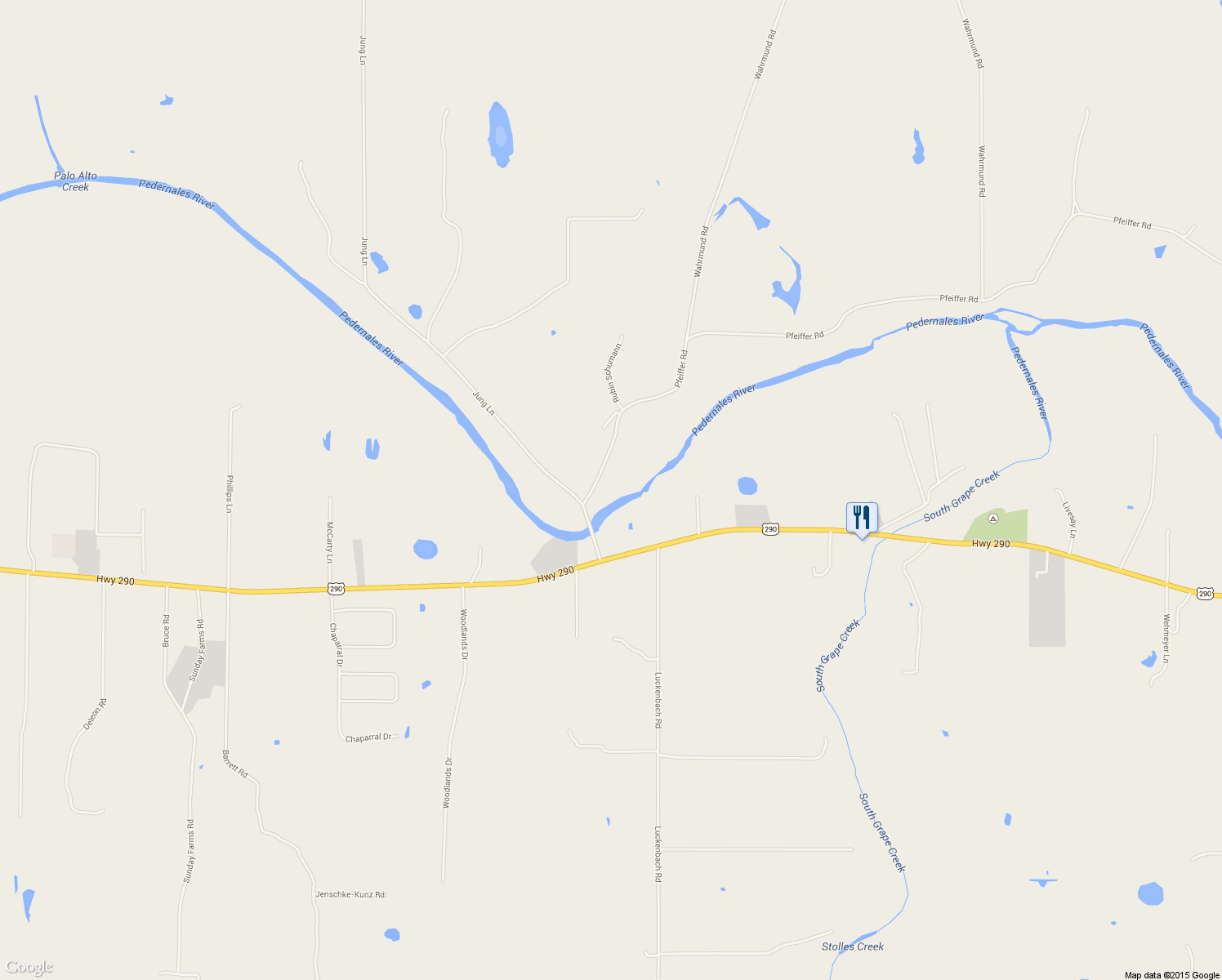 map of restaurants, bars, coffee shops, grocery stores, and more near 182 Pfeiffer Road in Fredericksburg