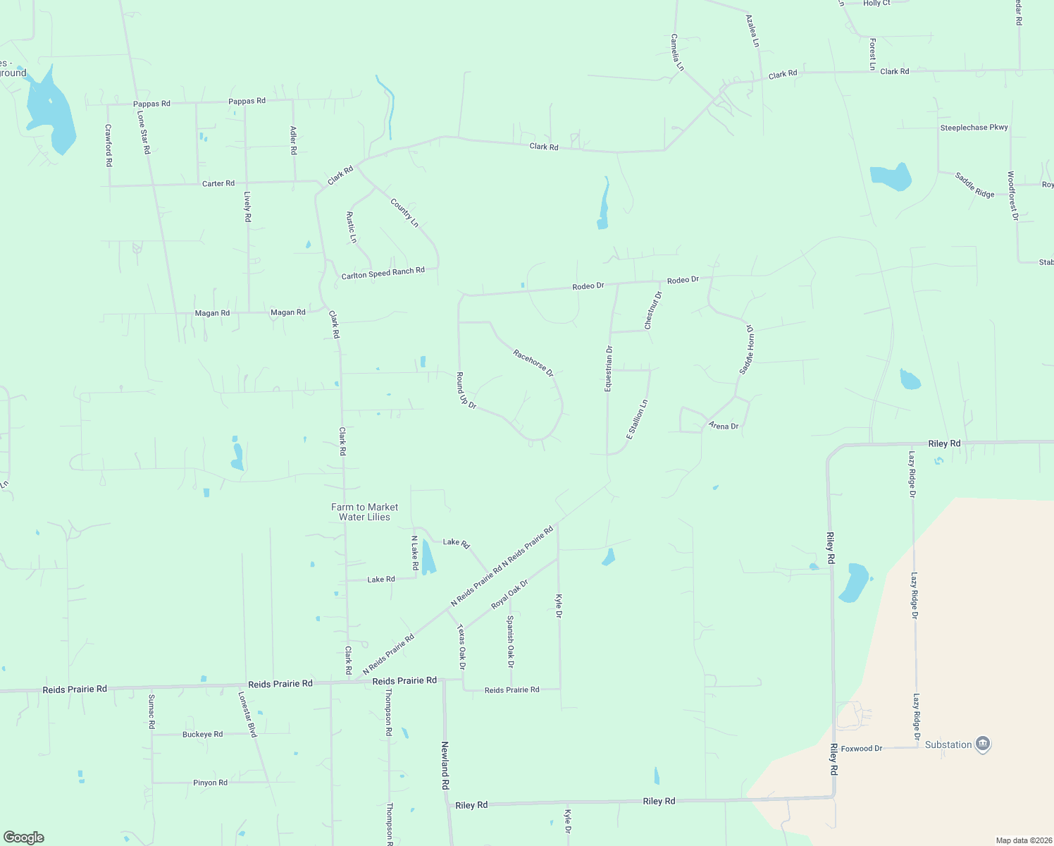 map of restaurants, bars, coffee shops, grocery stores, and more near 28888 Sorrel Lane in Waller