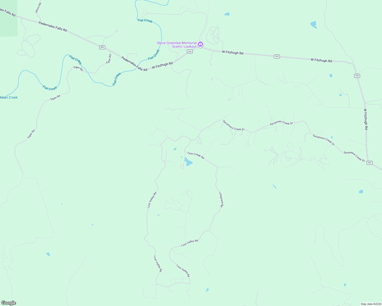 map of restaurants, bars, coffee shops, grocery stores, and more near 420 Twin Creek Road in Dripping Springs