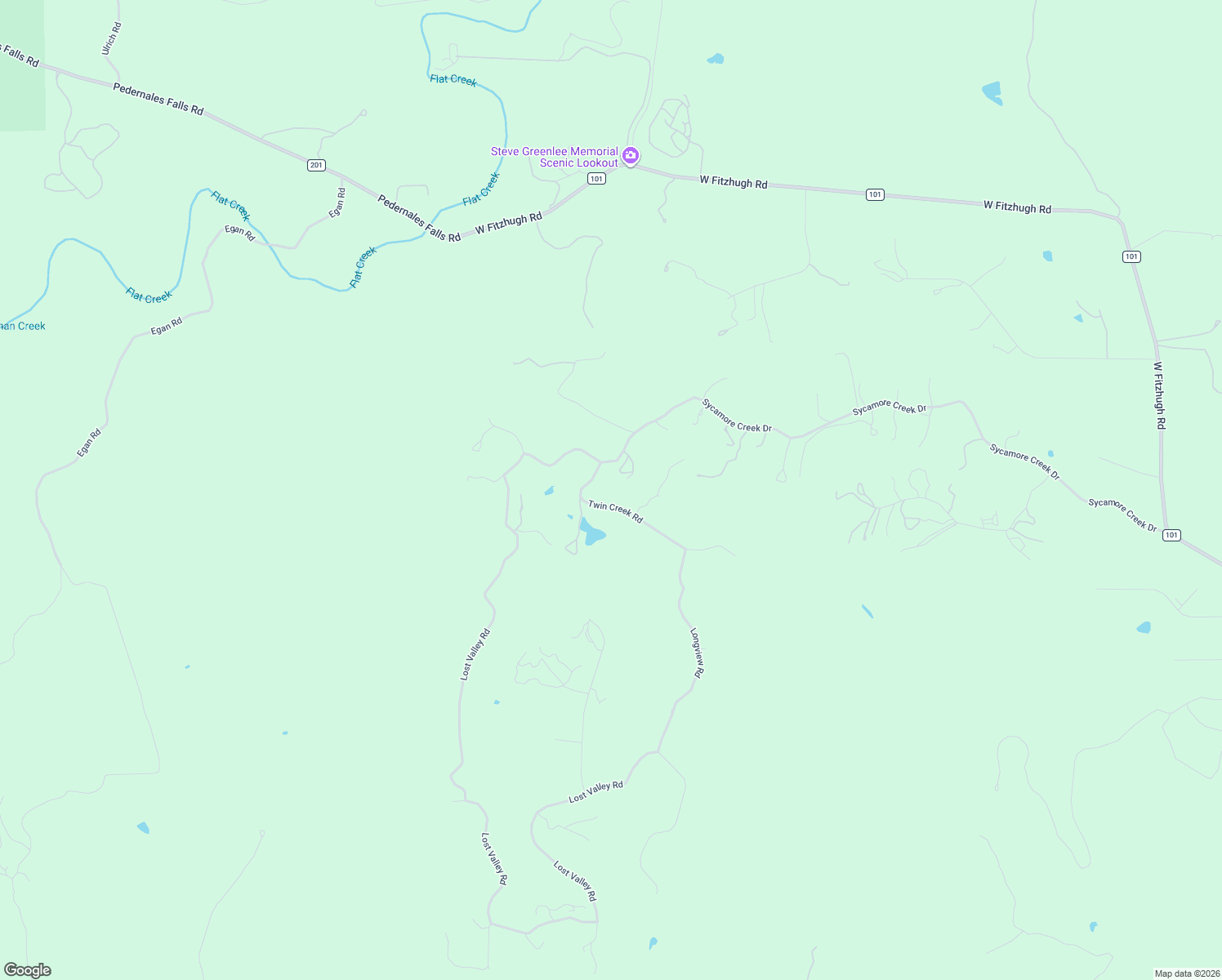 map of restaurants, bars, coffee shops, grocery stores, and more near 420 Twin Creek Road in Dripping Springs