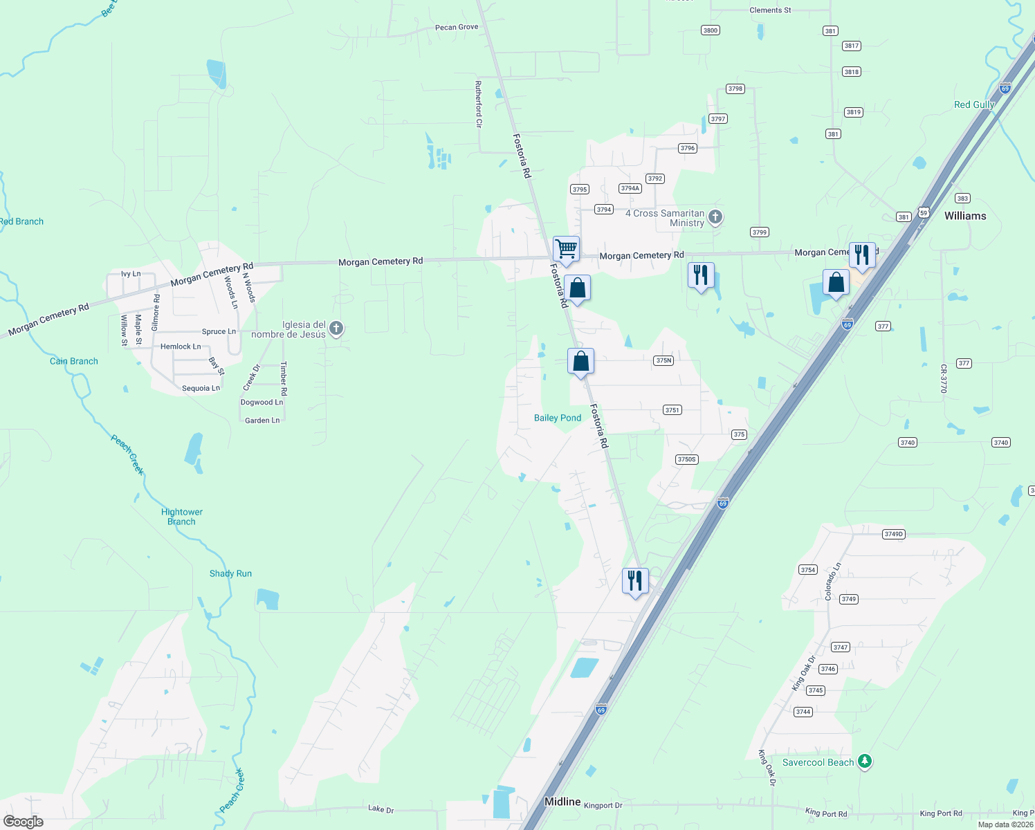 map of restaurants, bars, coffee shops, grocery stores, and more near 11239 Autumn Lane in Cleveland