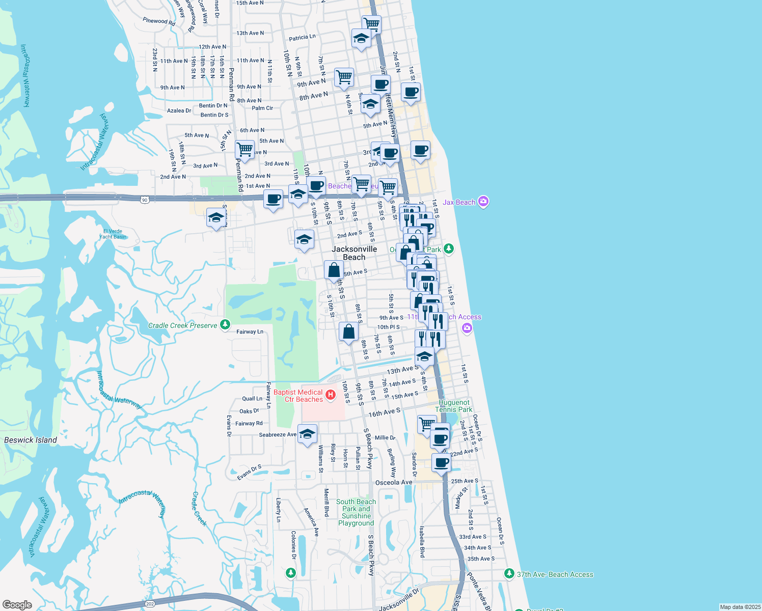 Th Avenue S Jacksonville Beach Fl Th Avenue S Jacksonville Beach Fl
