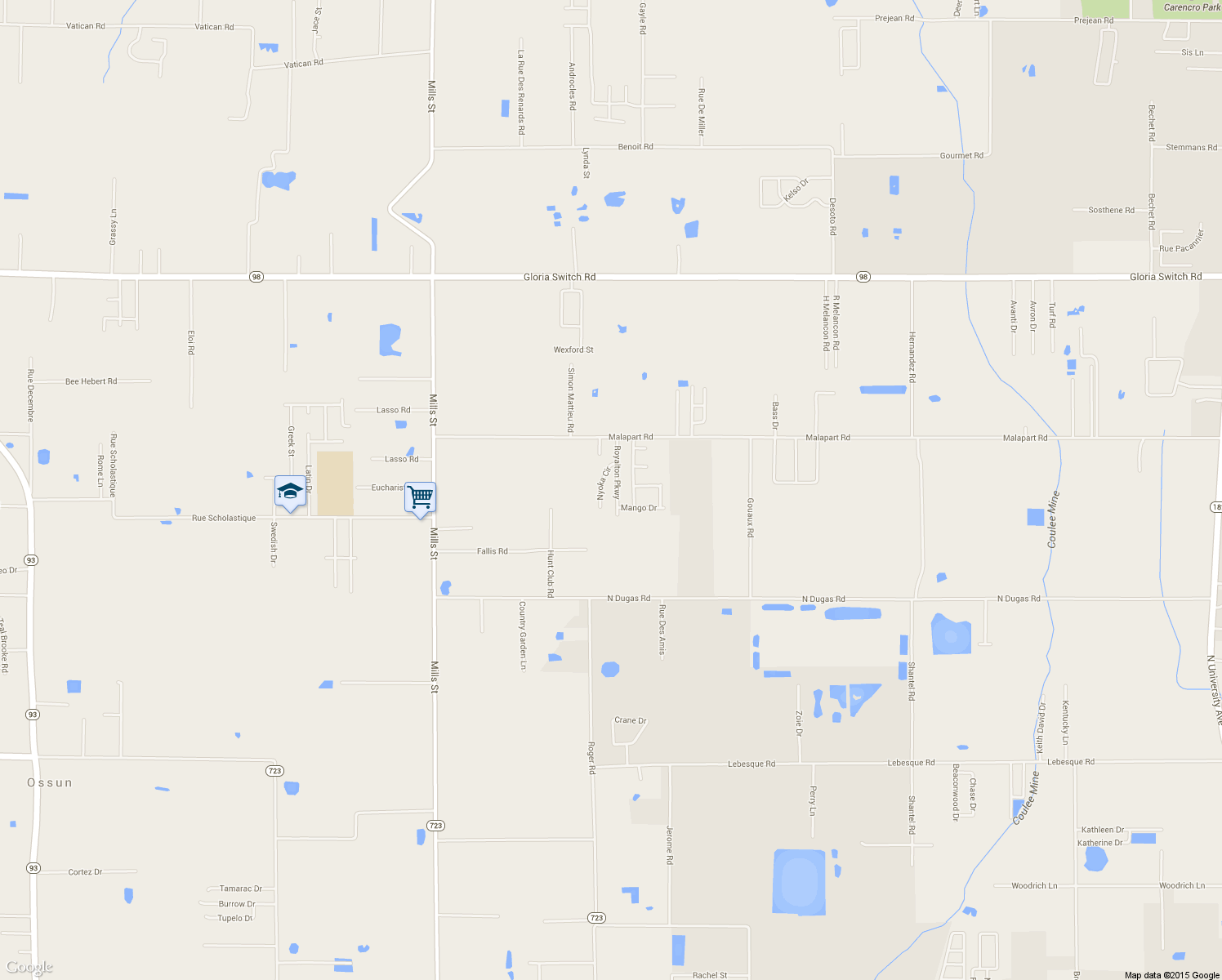 map of restaurants, bars, coffee shops, grocery stores, and more near 212 Royalton Parkway in Lafayette