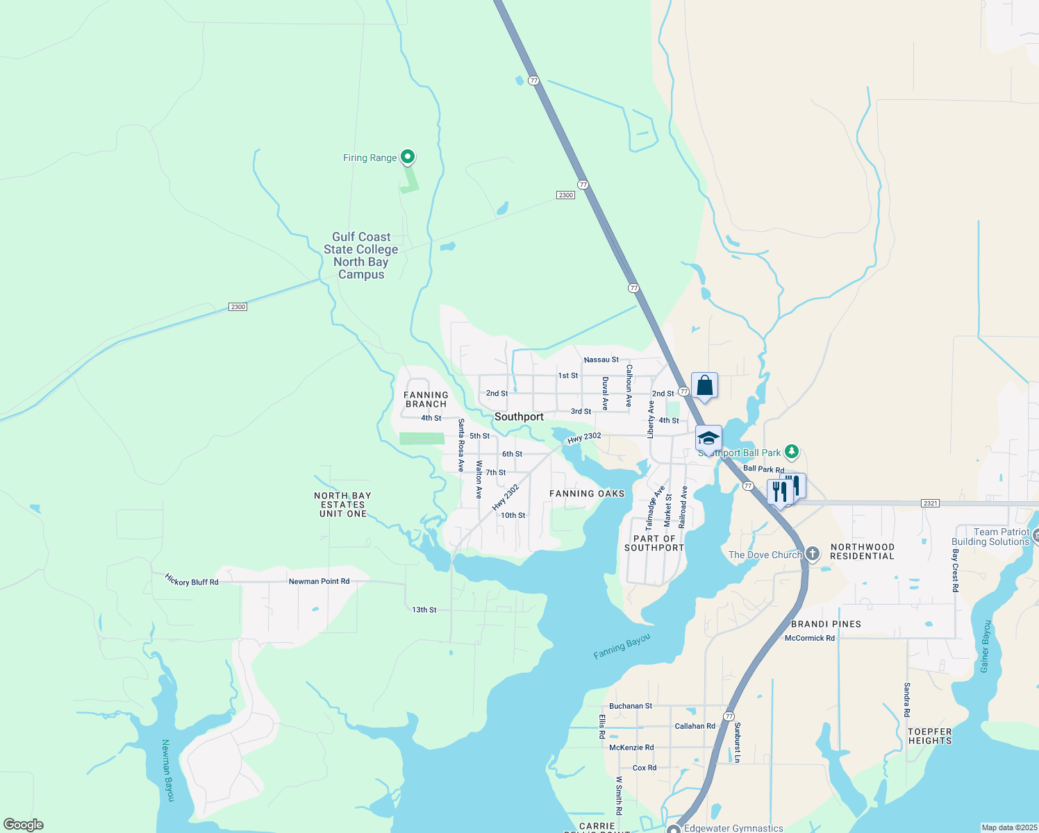 Southport Florida Map