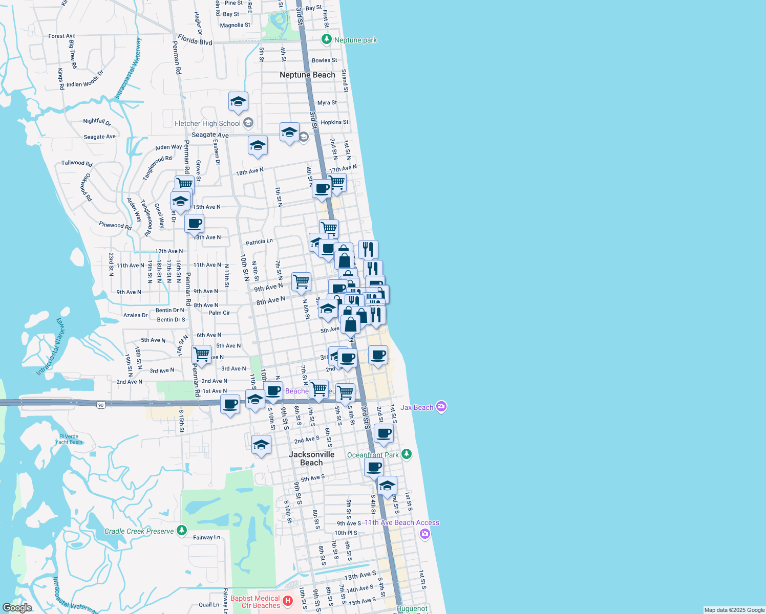 Th Avenue S Jacksonville Beach Fl Th Avenue S Jacksonville Beach Fl