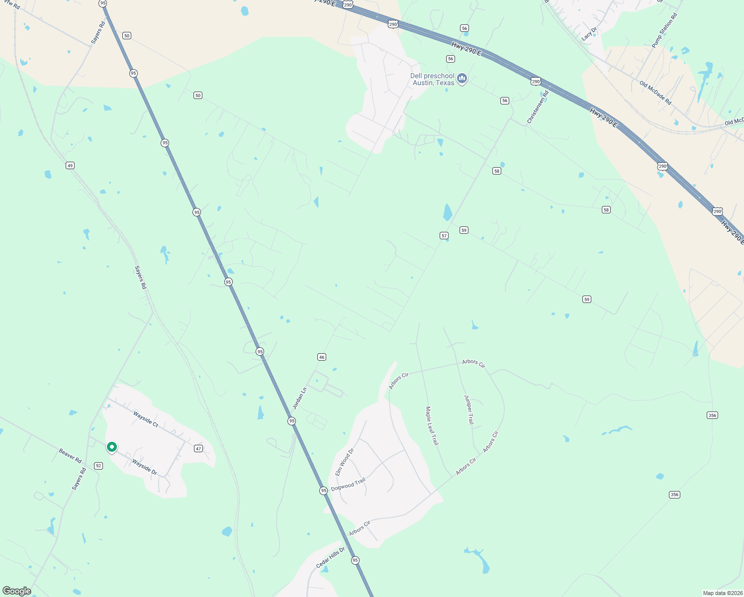 map of restaurants, bars, coffee shops, grocery stores, and more near 390 Christensen Road in Elgin