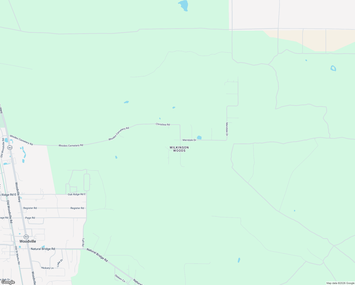 map of restaurants, bars, coffee shops, grocery stores, and more near 8066 Christina Road in Tallahassee