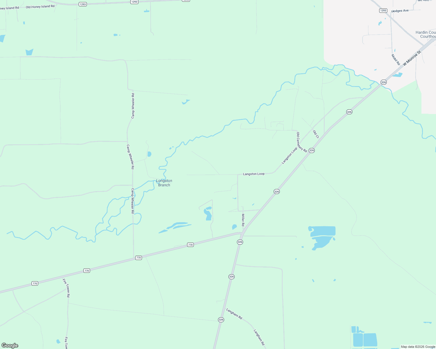 map of restaurants, bars, coffee shops, grocery stores, and more near 2232 Hardin Court Road in Kountze