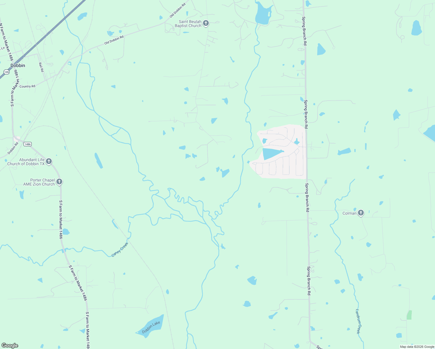 map of restaurants, bars, coffee shops, grocery stores, and more near 2757 Saint Beulah Chapel Road in Montgomery