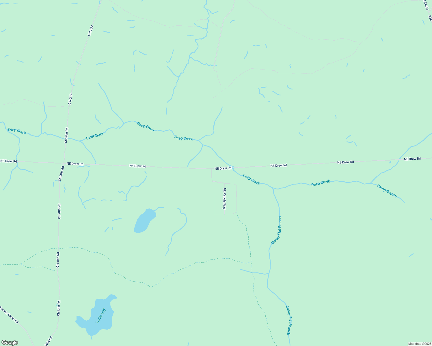 map of restaurants, bars, coffee shops, grocery stores, and more near 135 Northeast Owl Run Way in Lake City