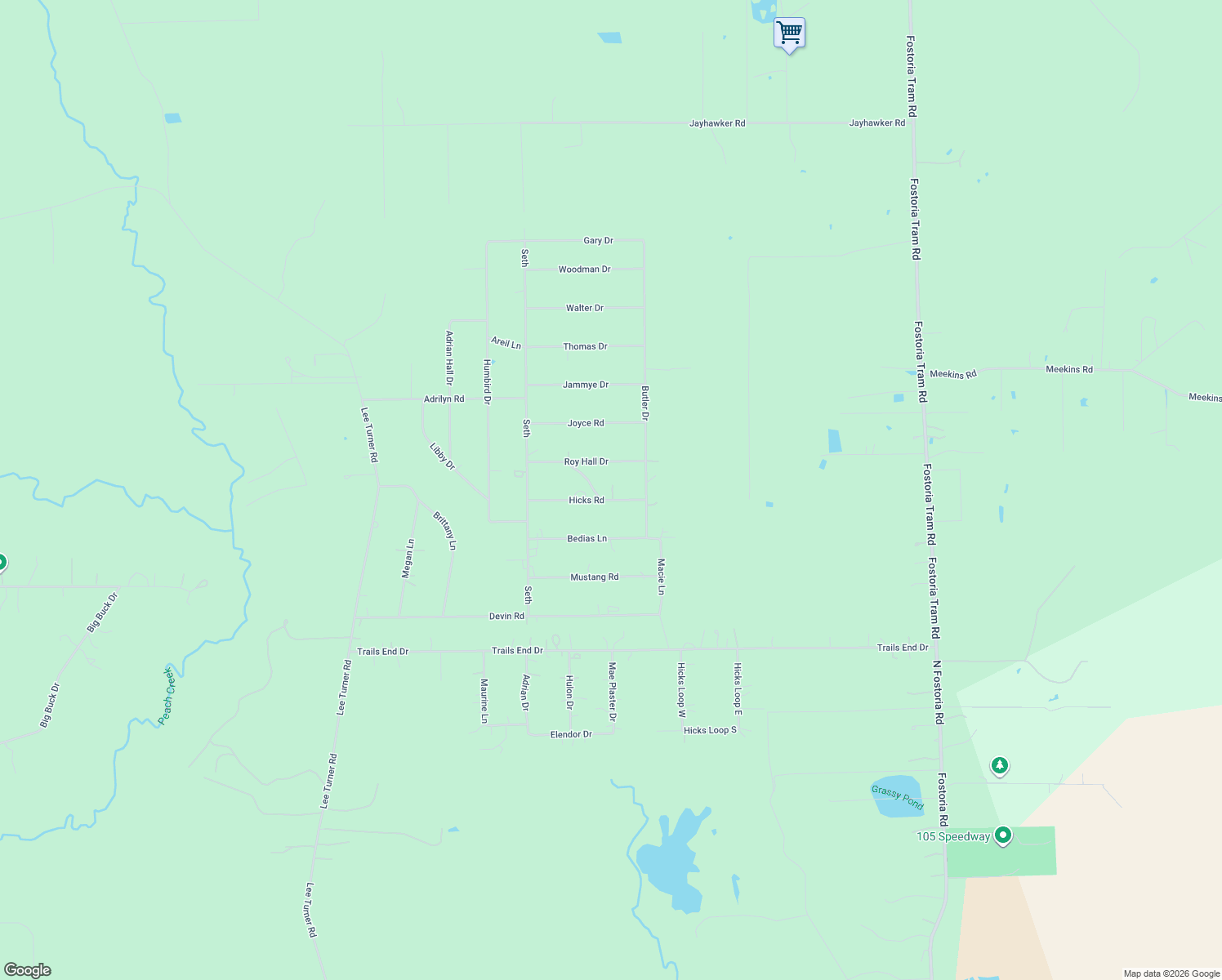 map of restaurants, bars, coffee shops, grocery stores, and more near 271 Hicks Road in Cleveland