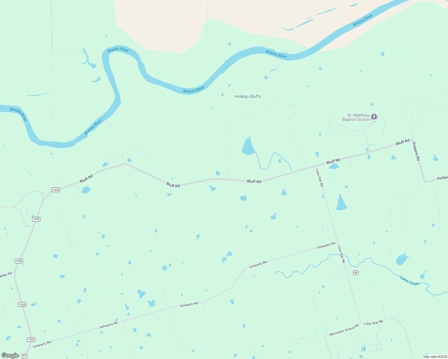 map of restaurants, bars, coffee shops, grocery stores, and more near 15140 Bluff Road in Washington