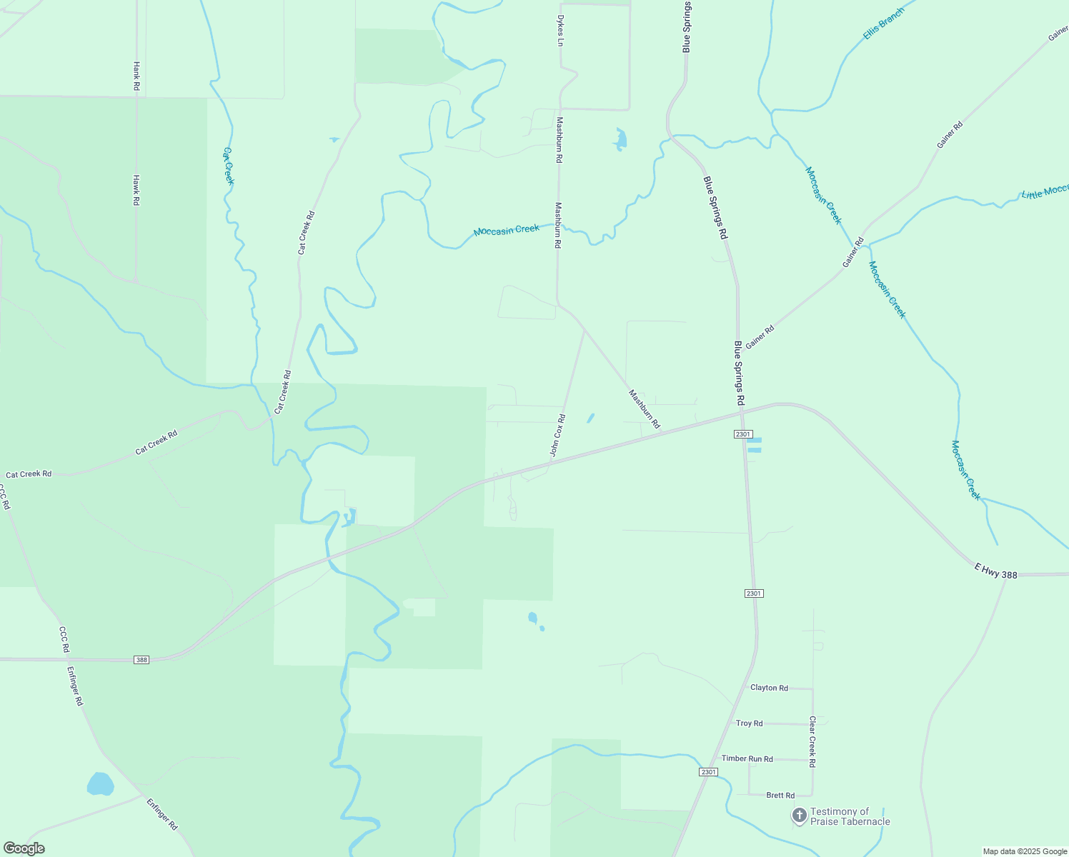 map of restaurants, bars, coffee shops, grocery stores, and more near 13345 John Cox Road in Youngstown