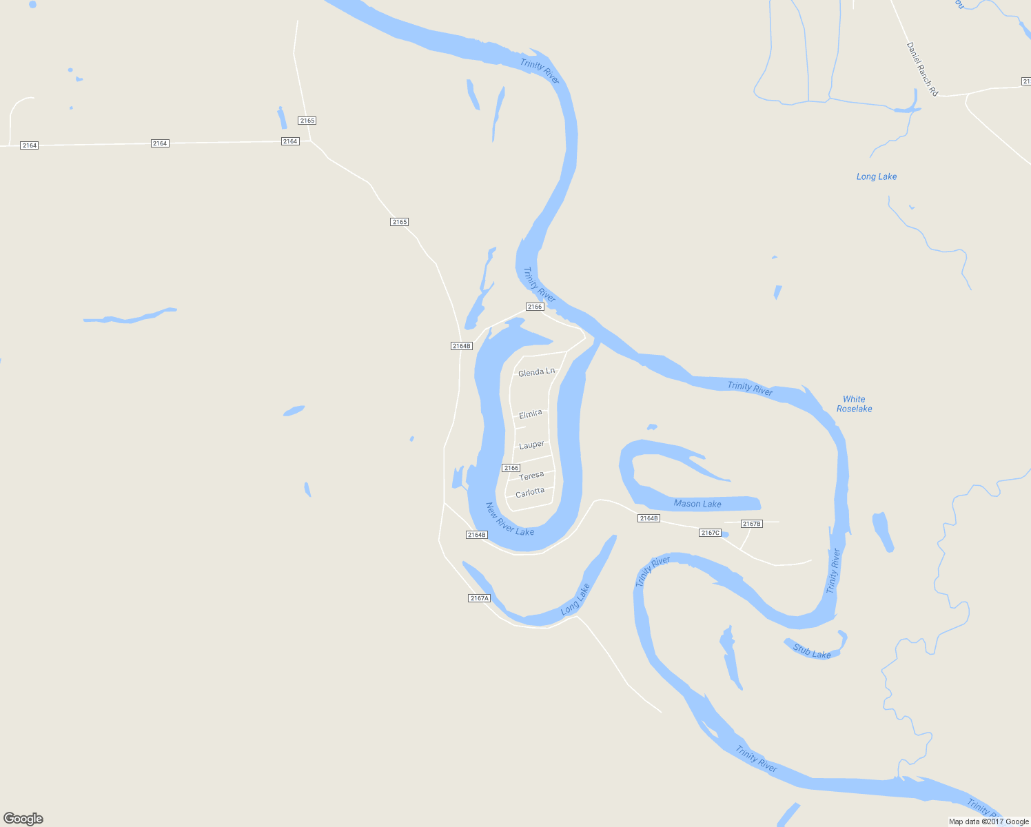 map of restaurants, bars, coffee shops, grocery stores, and more near 1740 County Road 2166 in Cleveland
