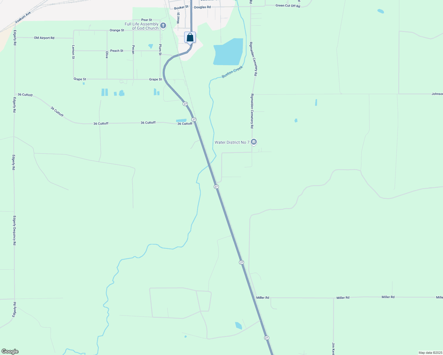 map of restaurants, bars, coffee shops, grocery stores, and more near 1159 Rigmaiden Cemetery Road in DeQuincy