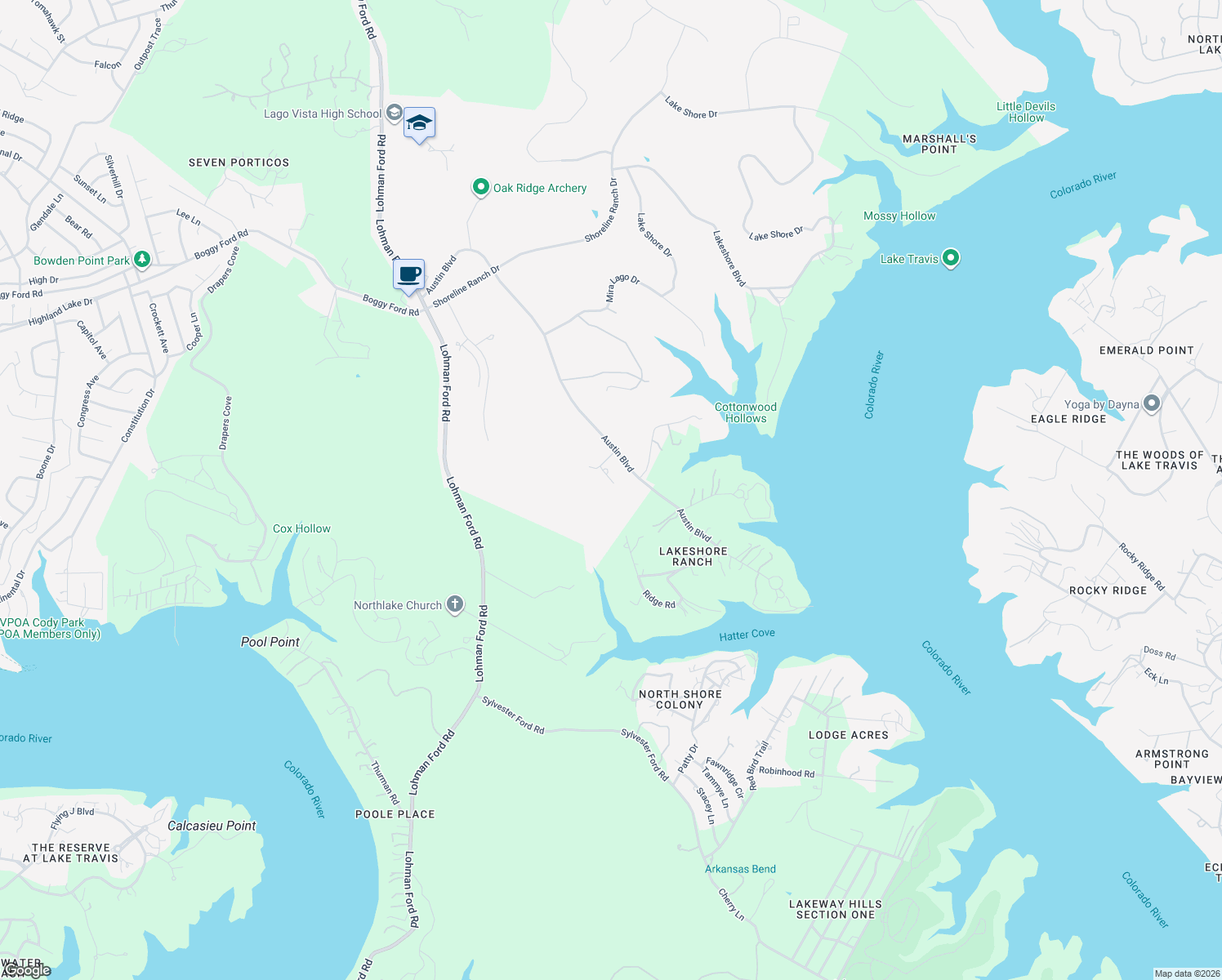map of restaurants, bars, coffee shops, grocery stores, and more near 4604 Emerald Road in Leander