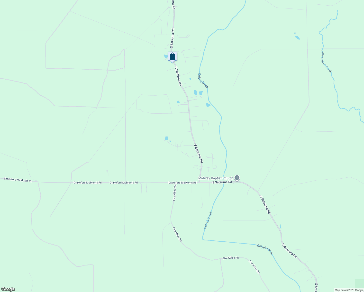 map of restaurants, bars, coffee shops, grocery stores, and more near 17436 Bud McMorris Road in Livingston