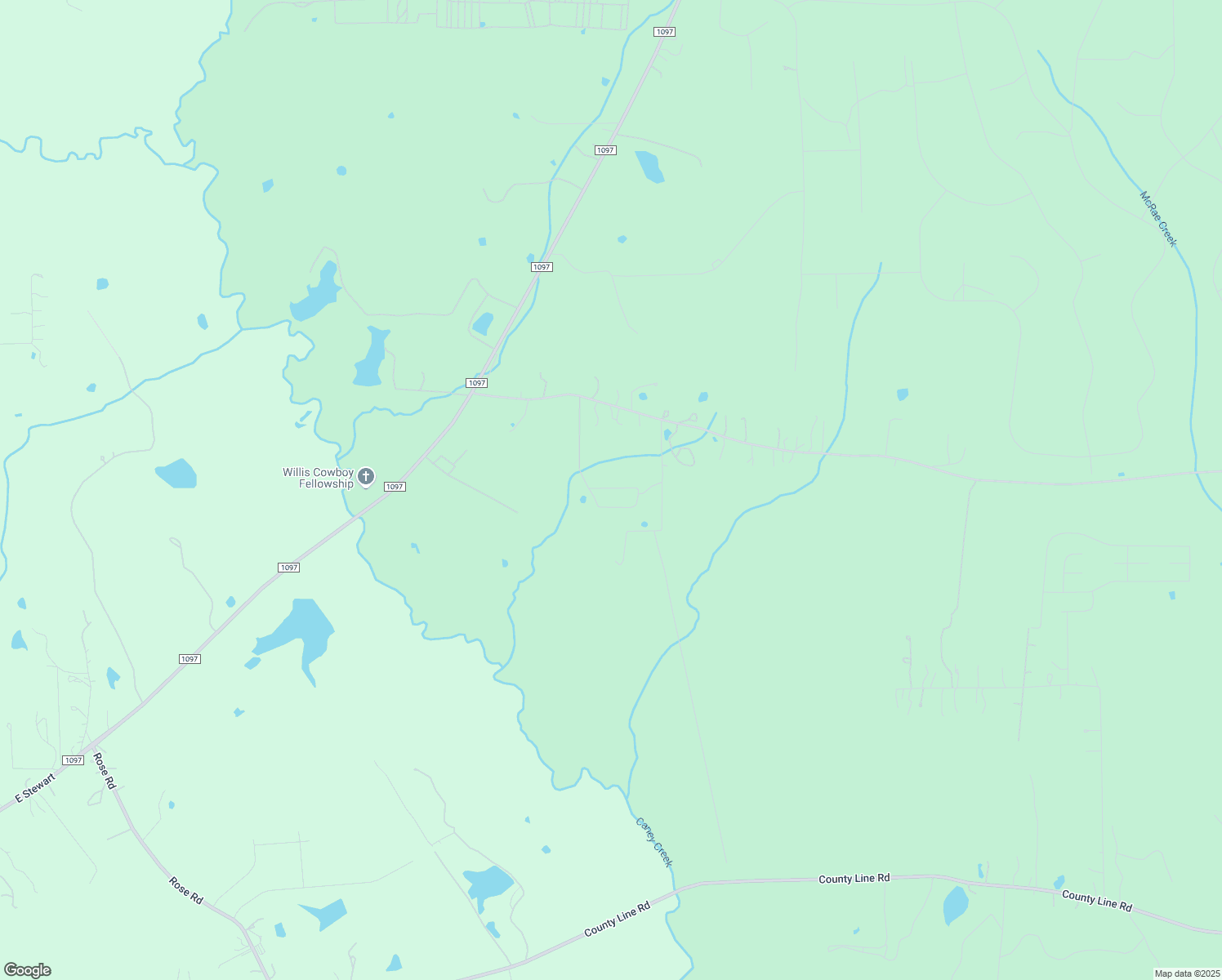 map of restaurants, bars, coffee shops, grocery stores, and more near 10186 Tanyard Road in Willis