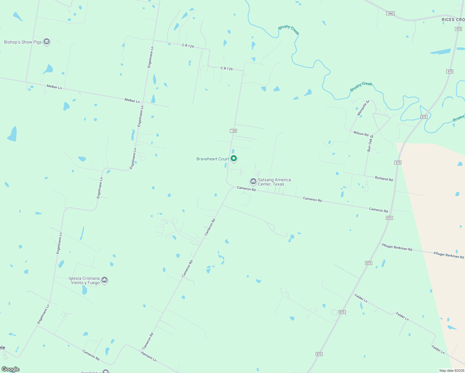 map of restaurants, bars, coffee shops, grocery stores, and more near 20001 County Road 129 in Taylor