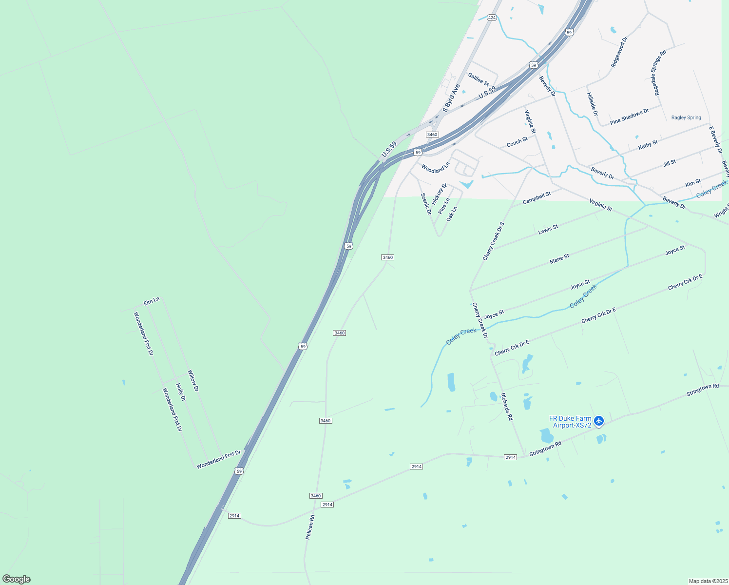 map of restaurants, bars, coffee shops, grocery stores, and more near 3460 in Shepherd