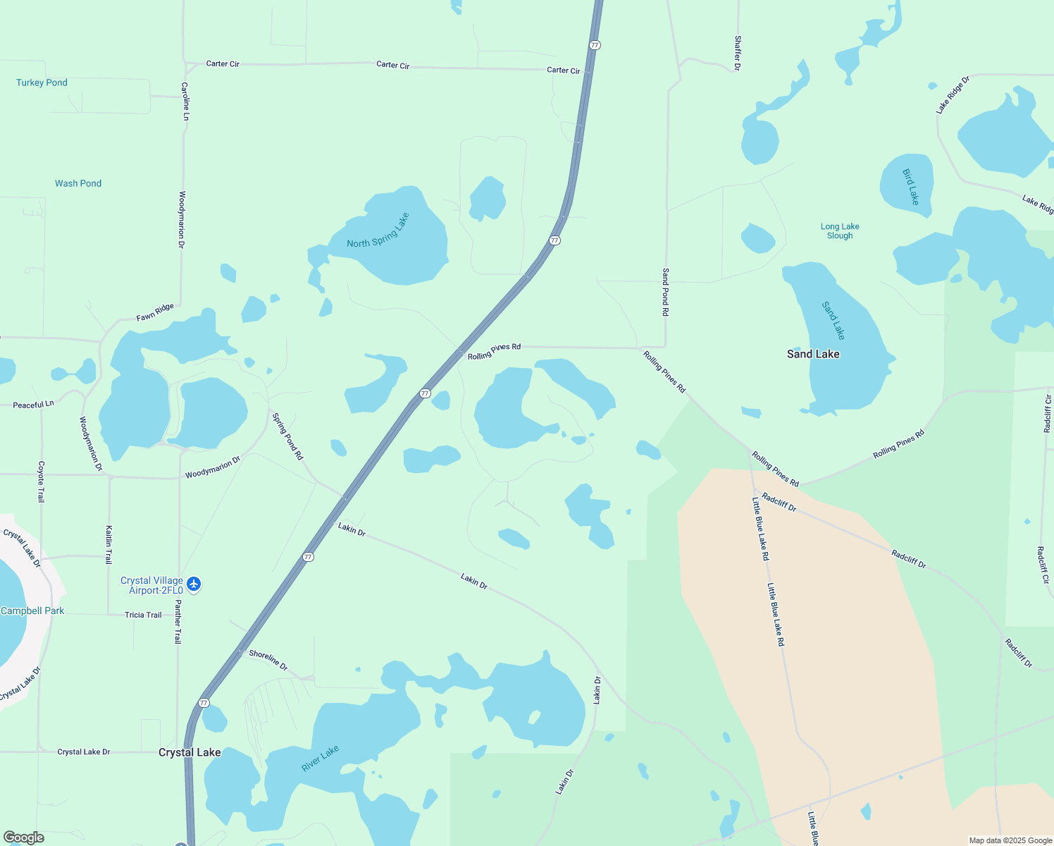 map of restaurants, bars, coffee shops, grocery stores, and more near 5215 Pine Ridge Drive in Chipley